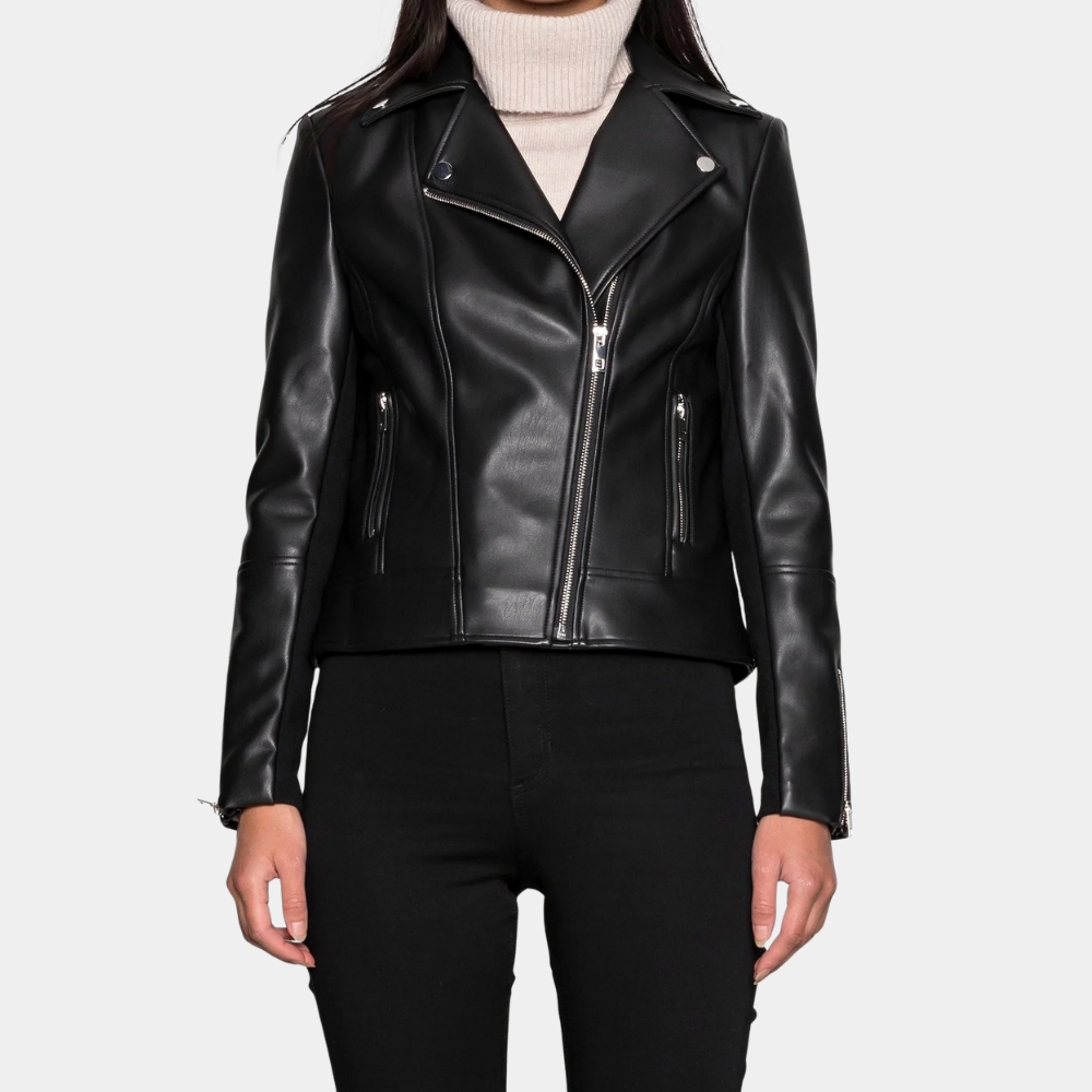 Control Jesse Faden Black Leather Jacket