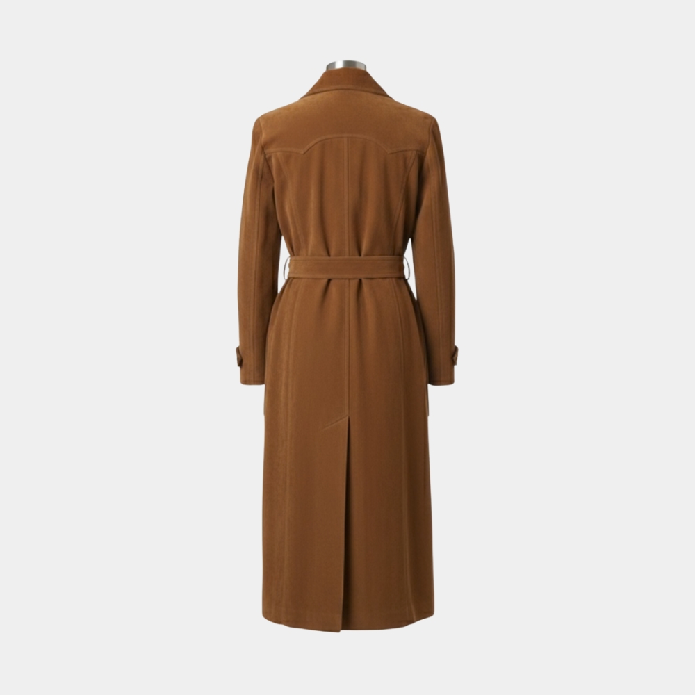 Here Comes The Flood Daisy Edgar-Jones Brown Trench Coat