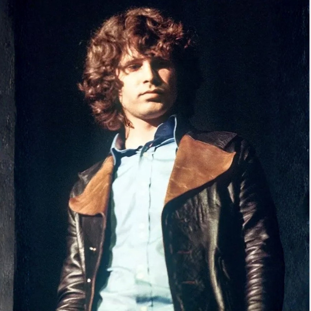 Jim Morrison Black Leather jacket