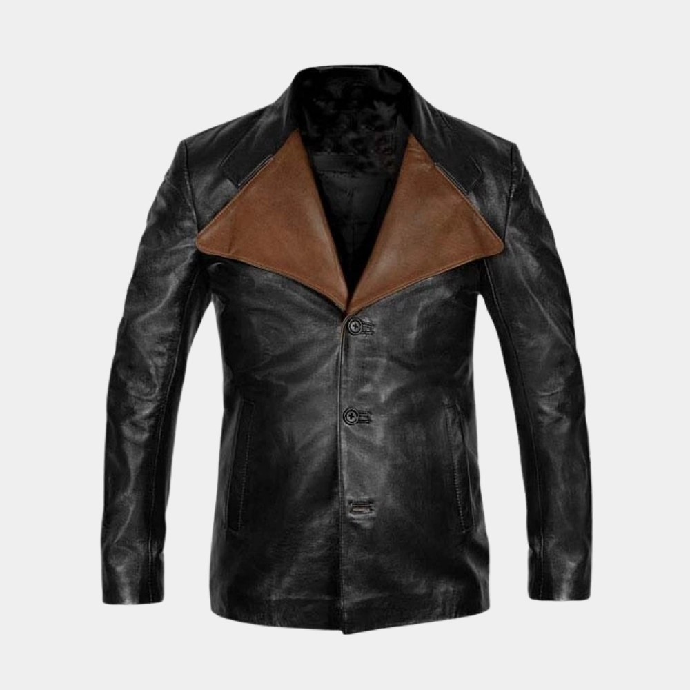 Jim Morrison Black Leather jacket