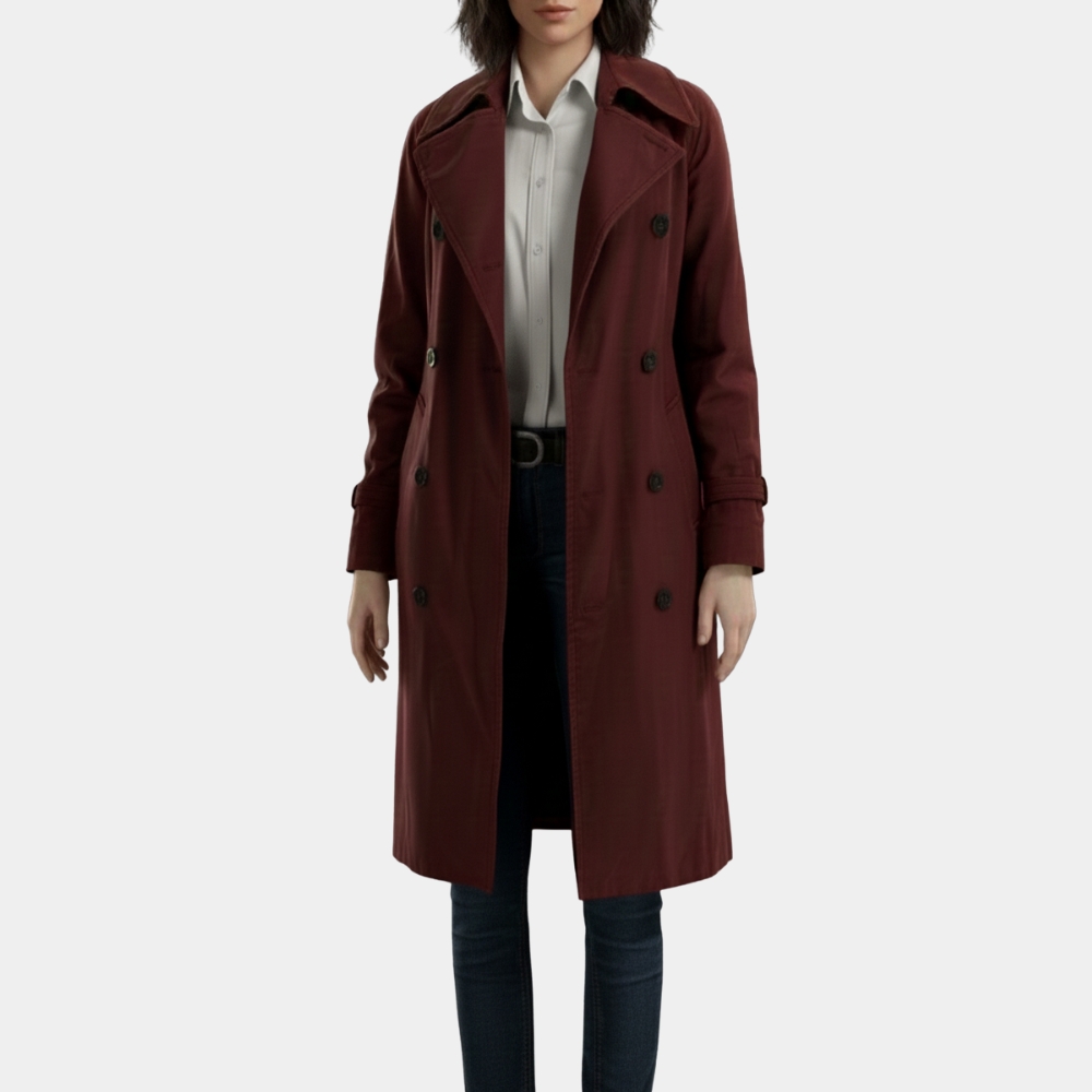 Resident Evil: Requiem 2026 Alyssa Ashcroft Red Trench Coat
