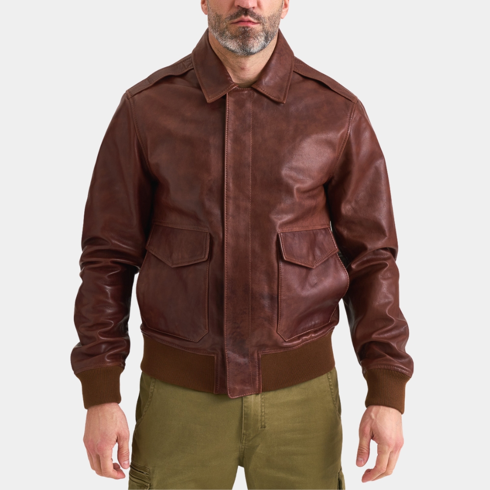 Steve Harrington Finale Leather Jacket